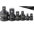 Adapter redukcje udarowe klucz 1/2 3/4 3/8 1/2 1/4 Zestaw adapterów 6 SZT.