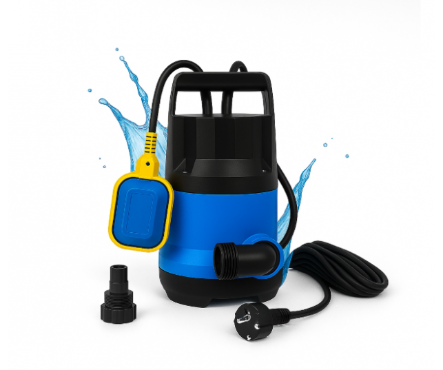 Pompa plastik z pływakiem do brudnej wody