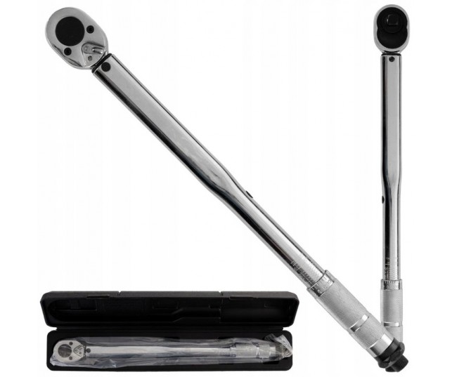 Klucz dynamometryczny 12 28-210NM + walizka