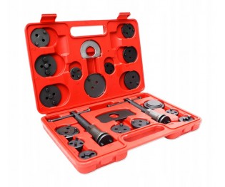 Zestaw do wciskania tłoczków hamulcowych 21 elementów