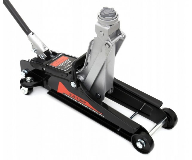 Podnośnik samochodowy nisko-profilowy udźwig do 2,5T 90 - 340 mm + guma