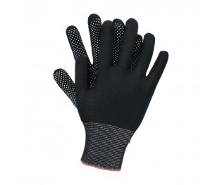 Rękawice ochronne z  mikronakrapianiem 10par roz.7