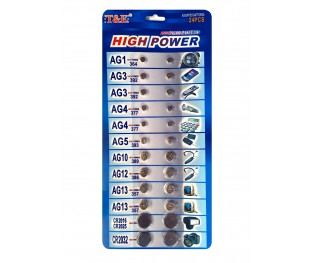 Baterie blister 24szt.