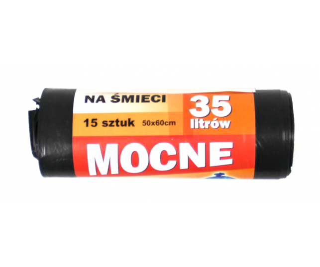 Worki na śmieci 35L LDPE