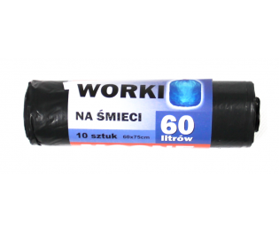 Worki na śmieci 60L LDPE