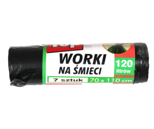 Worki na śmieci 120L LDPE
